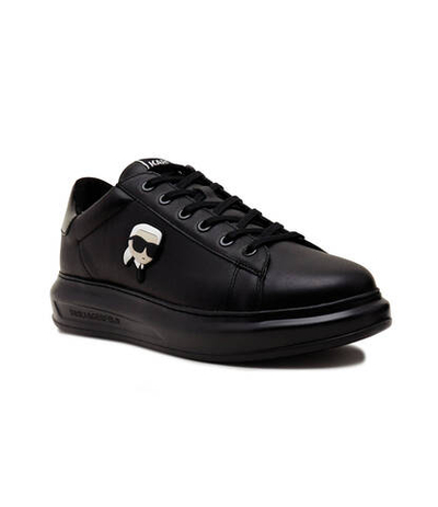 Кожаные кроссовки kapri karl nft lo lace Karl Lagerfeld - черный(KL52530N)