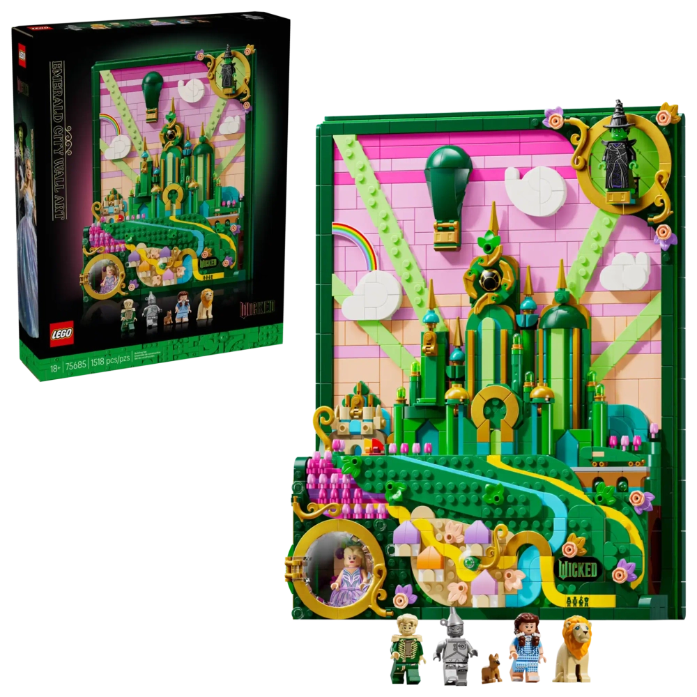 Конструктор LEGO Wicked 75685 Настенное искусство Изумрудного города
