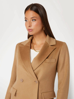 Шерстяное пальто ROXI Marciano Guess - коричневый(4BGL07 7045A)