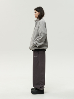 Zip-Up Sweatshirt Grey