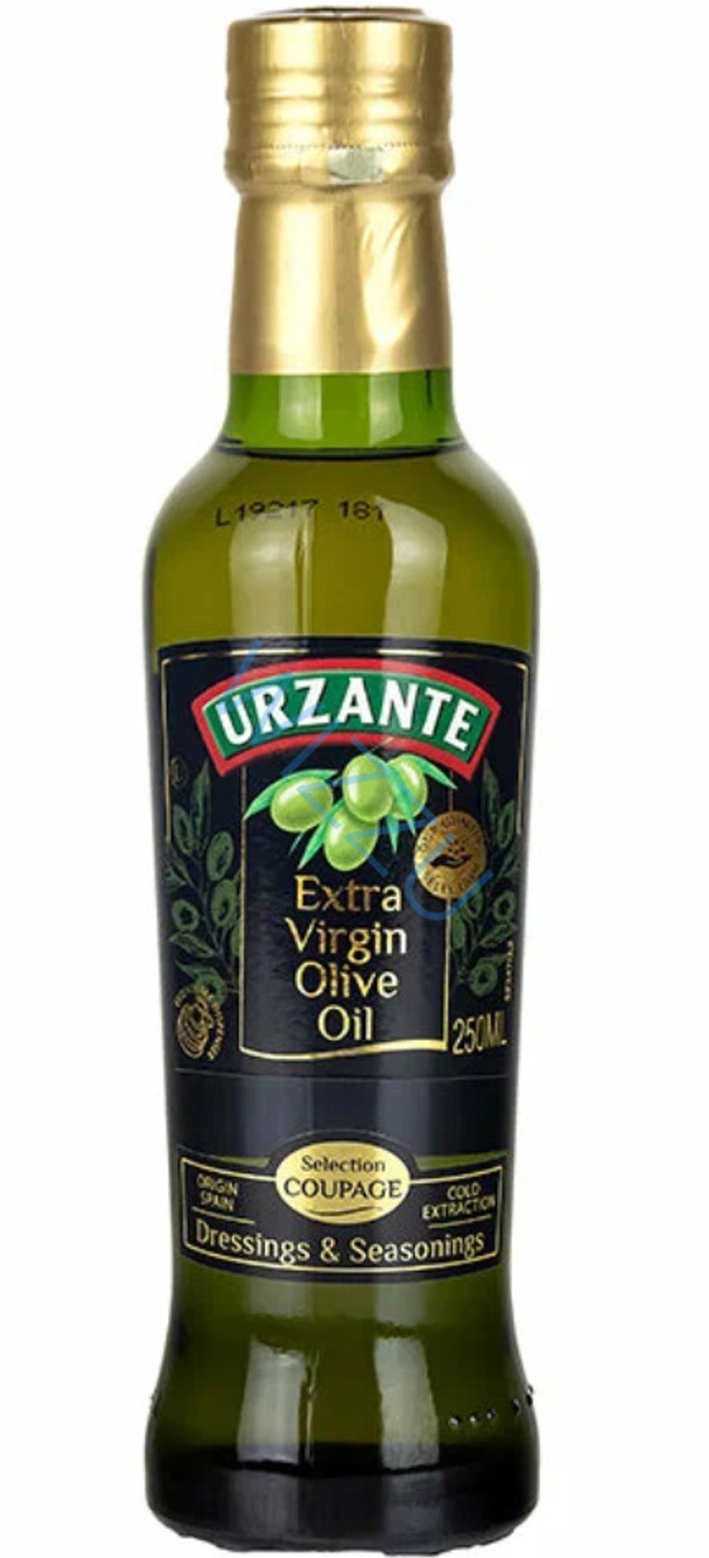Оливковое масло URZANTE EV ст/б 0,25л