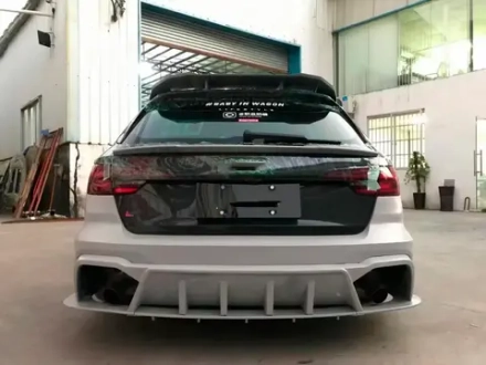 Обвес для AUDI RS4 A4 S4 2017 - 2019 Ауди аэродинамический обвес