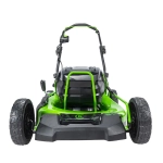 Газонокосилка аккумуляторная Greenworks GC82HPLM51, 82V, 51 см, бесщеточная, с 1хАКБ 5 Ач и ЗУ (2518907UB)