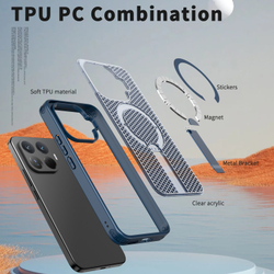 Прозрачный чехол Mesh Pro Magnetic Case для Xiaomi 17T