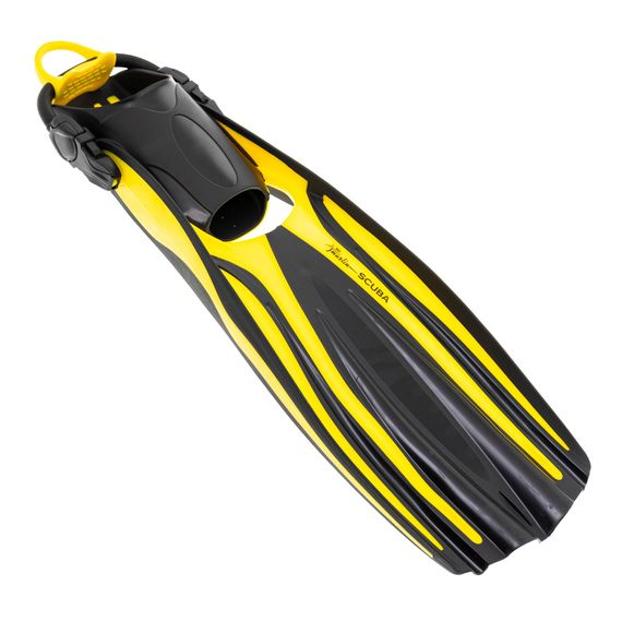 Ласты с открытой пяткой Marlin Scuba (Elastic Bungee Strap) желтые