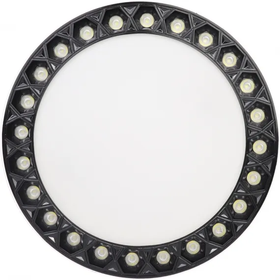 Потолочный светильник Mercury 5552-36W-D217-3/4K-WH+BK iLedex