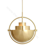 Pendant design lamp  Multi-Lite by Gubi (Gold)
