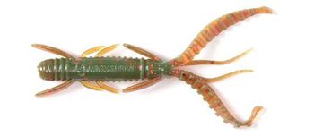 Виброхвосты съедобные LJ Pro Series HOGY SHRIMP 3.0in (7,6 см), цв. 085, 10 шт.
