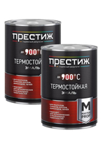 Набор Эмаль термостойкая, до 700С, белая 0,4 кг 2 шт