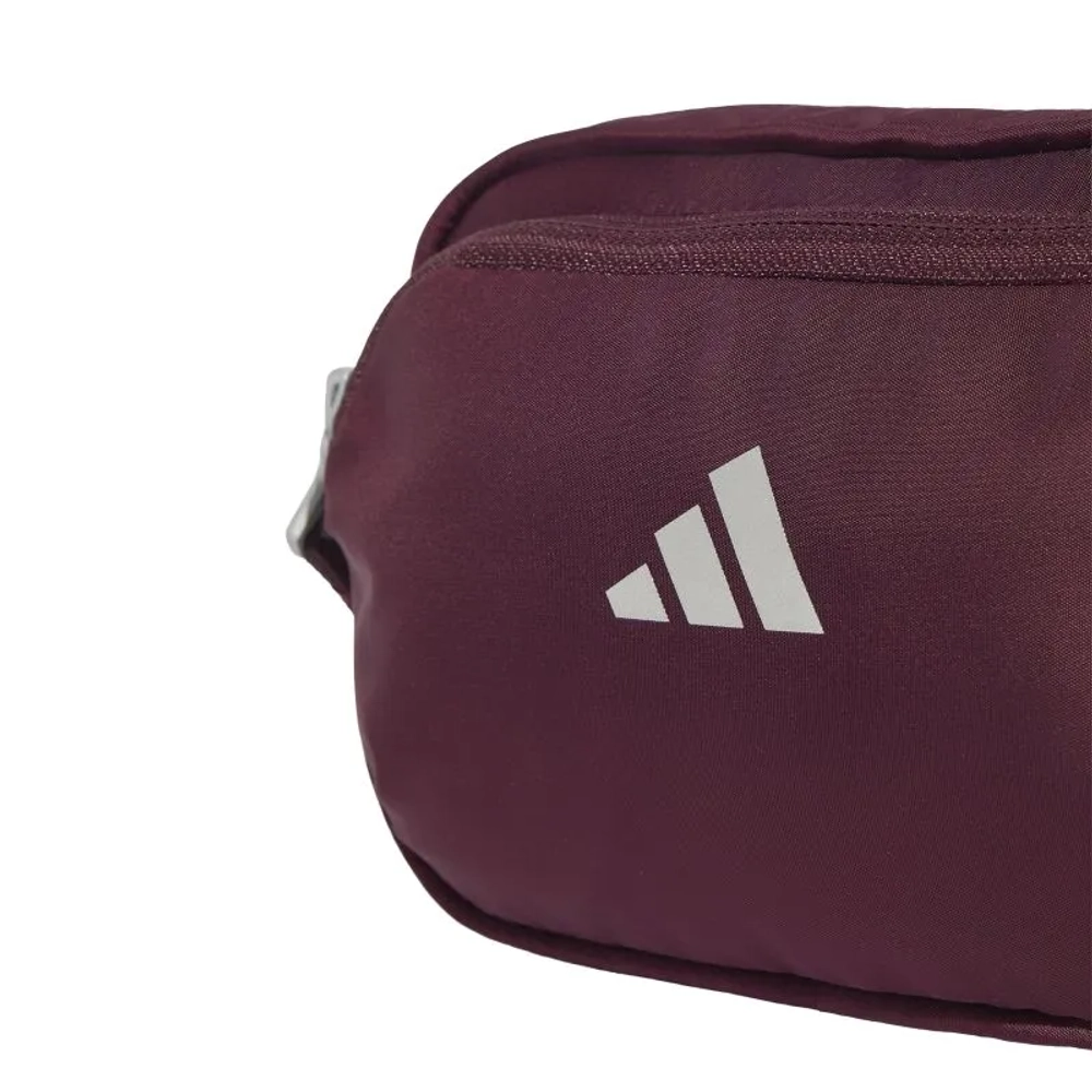 Adidas Sports Waist Bag - maroon/silver metallic