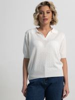 Поло Тихая роскошь (белое) Б15274-7М LT Collection