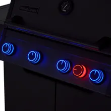 Газовый гриль Primeliner Weekend 4, 6 горелок, чёрный
