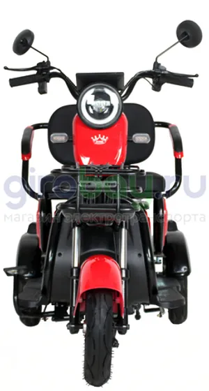 Электроскутер IKINGI SIBTRIKE 1000W (60V/25Ah) - Красный фото №9