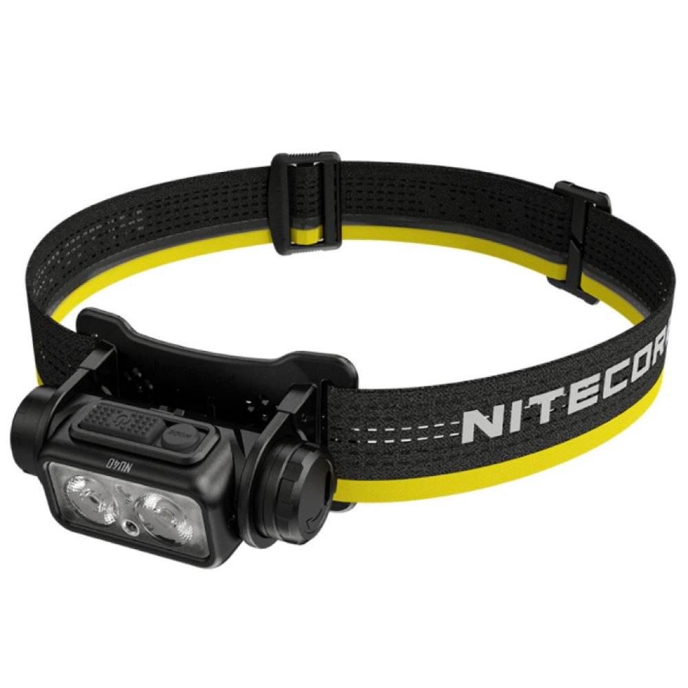 Фонарь налобный Nitecore NU40 1000 люмен дальность 100м