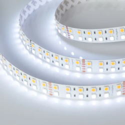 Светодиодная лента RT 2-5000 24V RGB-Warm 2x2 (5060, 720 LED, LUX) (Arlight, 32 Вт/м, IP20) 012327(1)