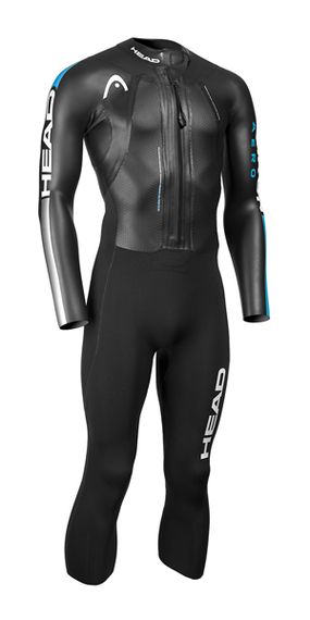 Гидрокостюм мужской Head Swimrun Aero 4/2/1,5мм гладкий внешн./нейлон внутри 4 мм