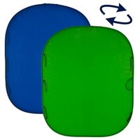 Складной фон LL LC5687 Chromakey Blue/Green 150х180