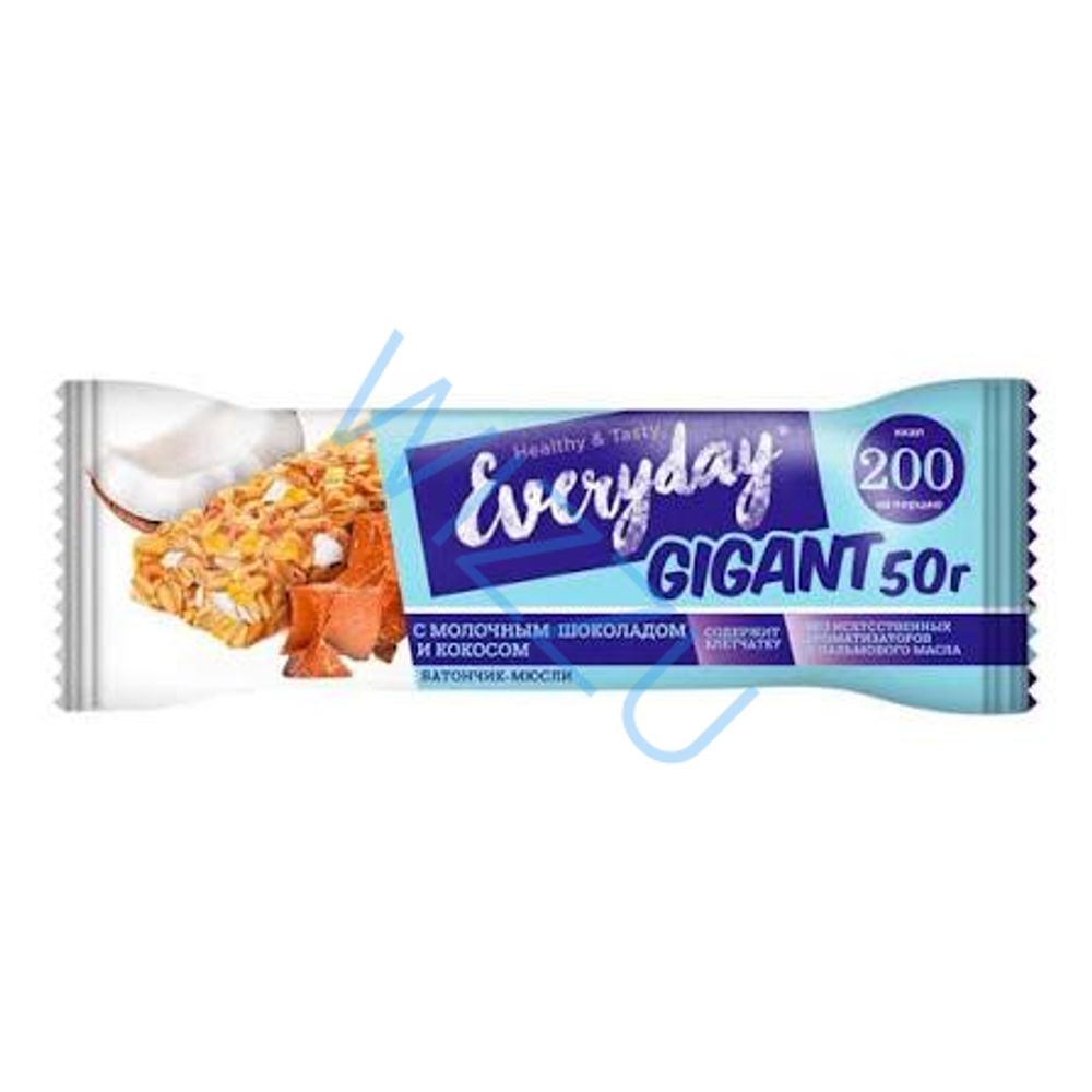Батончик Everyday Гигант с молочн шок и кокосом 50г