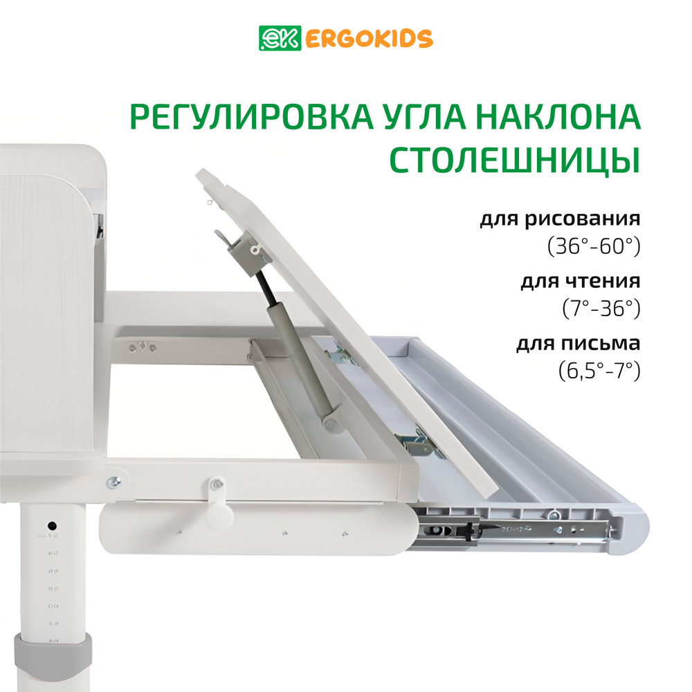 Растущая парта Ergokids Argo