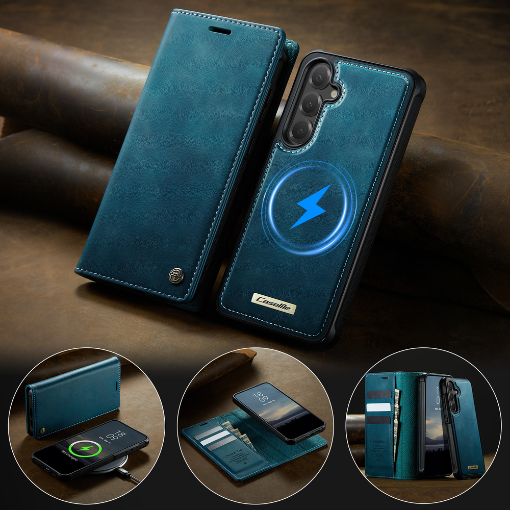 Чехол-кошелек CaseMe 2 in 1 MagSafe Samsung Galaxy S24+