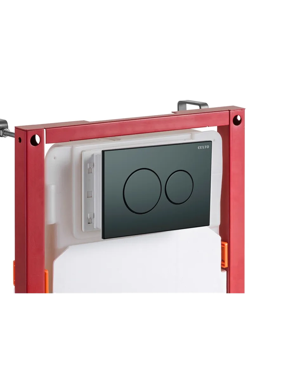 Панель смыва пневматическая CULTO Pnevmo цвет gun metal