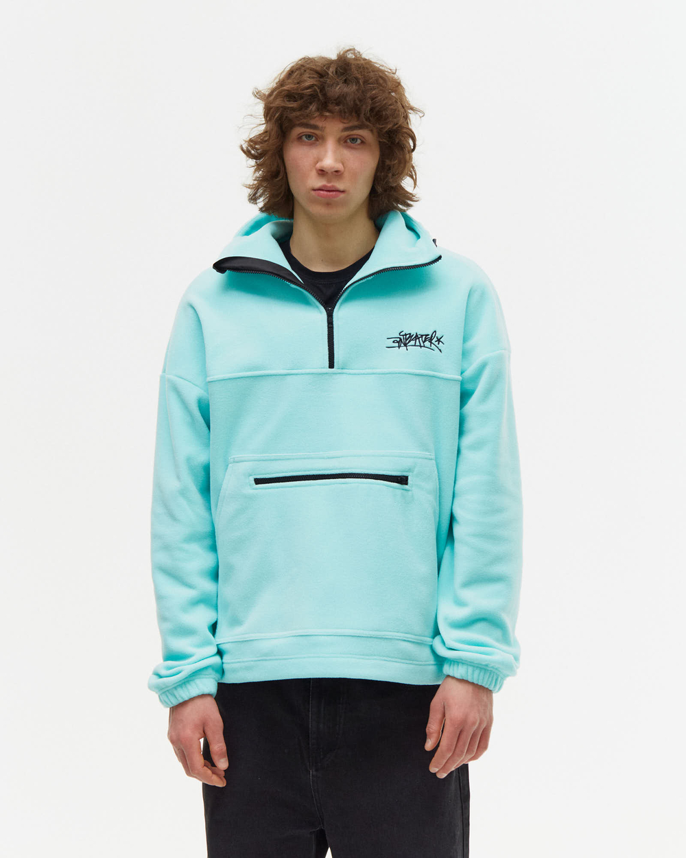 Толстовка Anteater Hoodie Fleece Мятный