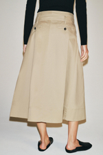 ЮБКА МИДИ С ПОЯСОМ — ZW COLLECTION — ZARA