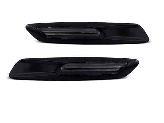 Повторители указателей поворота для BMW 5 / 3 / 1 LED Black Smoke F10 Look