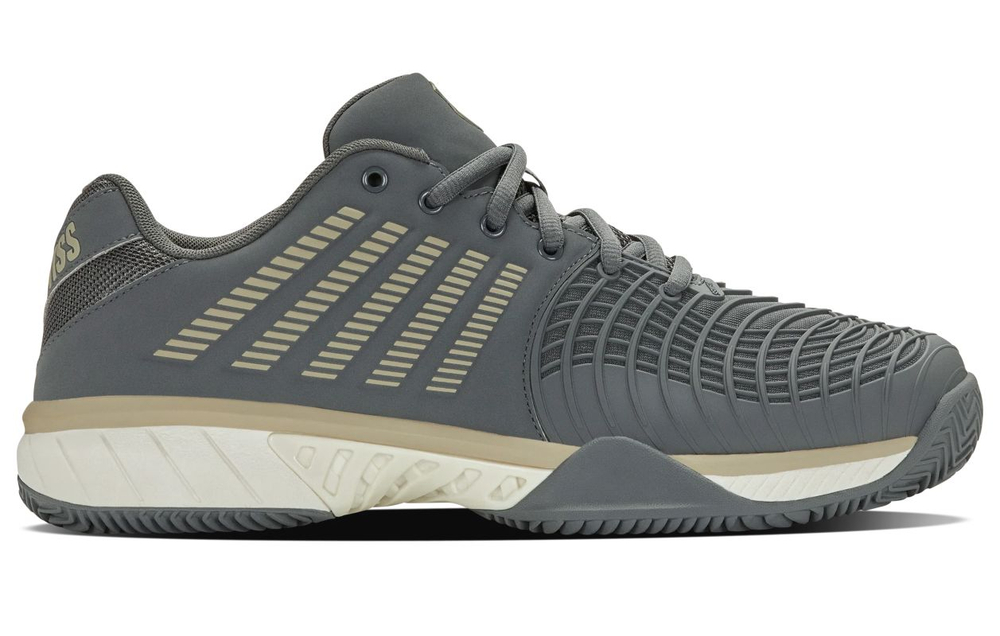 Мужские кроссовки теннисные K-Swiss Express Light 3 Clay - turbulence/egret/pale khaki