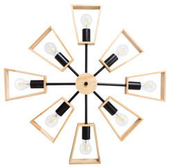 Люстра Arte Lamp Brussels A8030PL-8BK