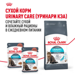Royal Canin Urinary Care Уринари Кэа Корм влажный диета для взрослых кошек для поддержания здоровья мочевыделительной системы соус 85г
