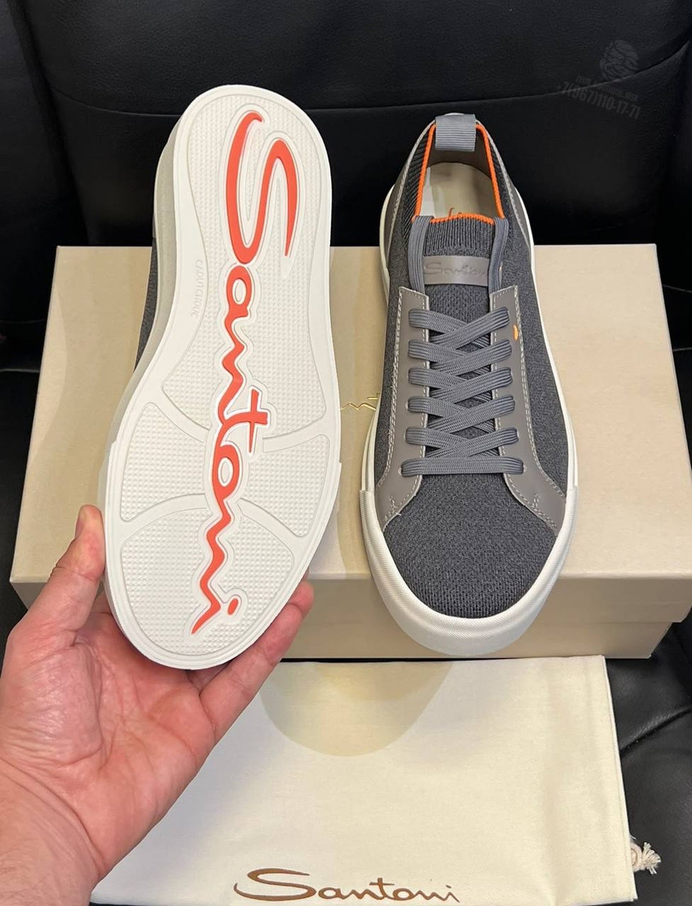 Кеды Santoni