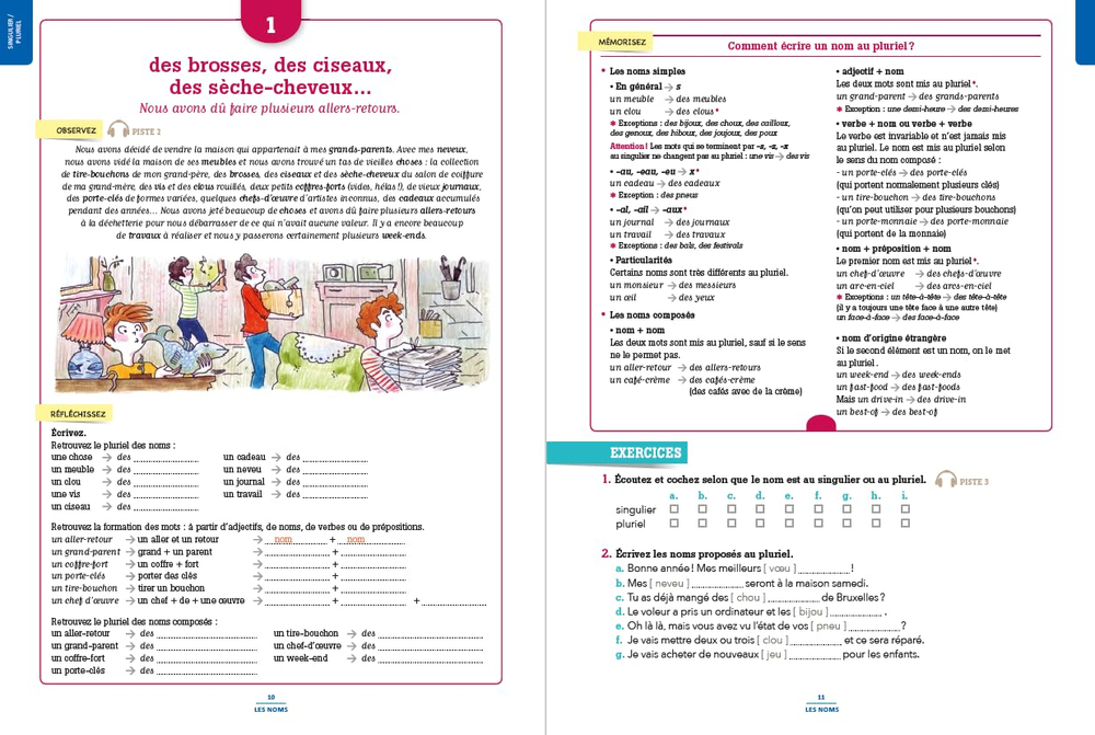 100% FLE - Grammaire essentielle du francais B1- livre + didierfle.app