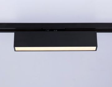 Трековый однофазный светодиодный светильник 12W 4200K 120° GL6767 BK чёрный Track System Ambrella