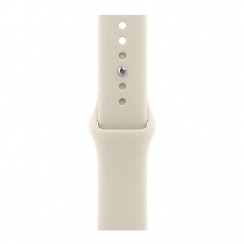 Apple Watch S12 46 mm Light Gold Aluminum Case | Sand Sport Band, M/L