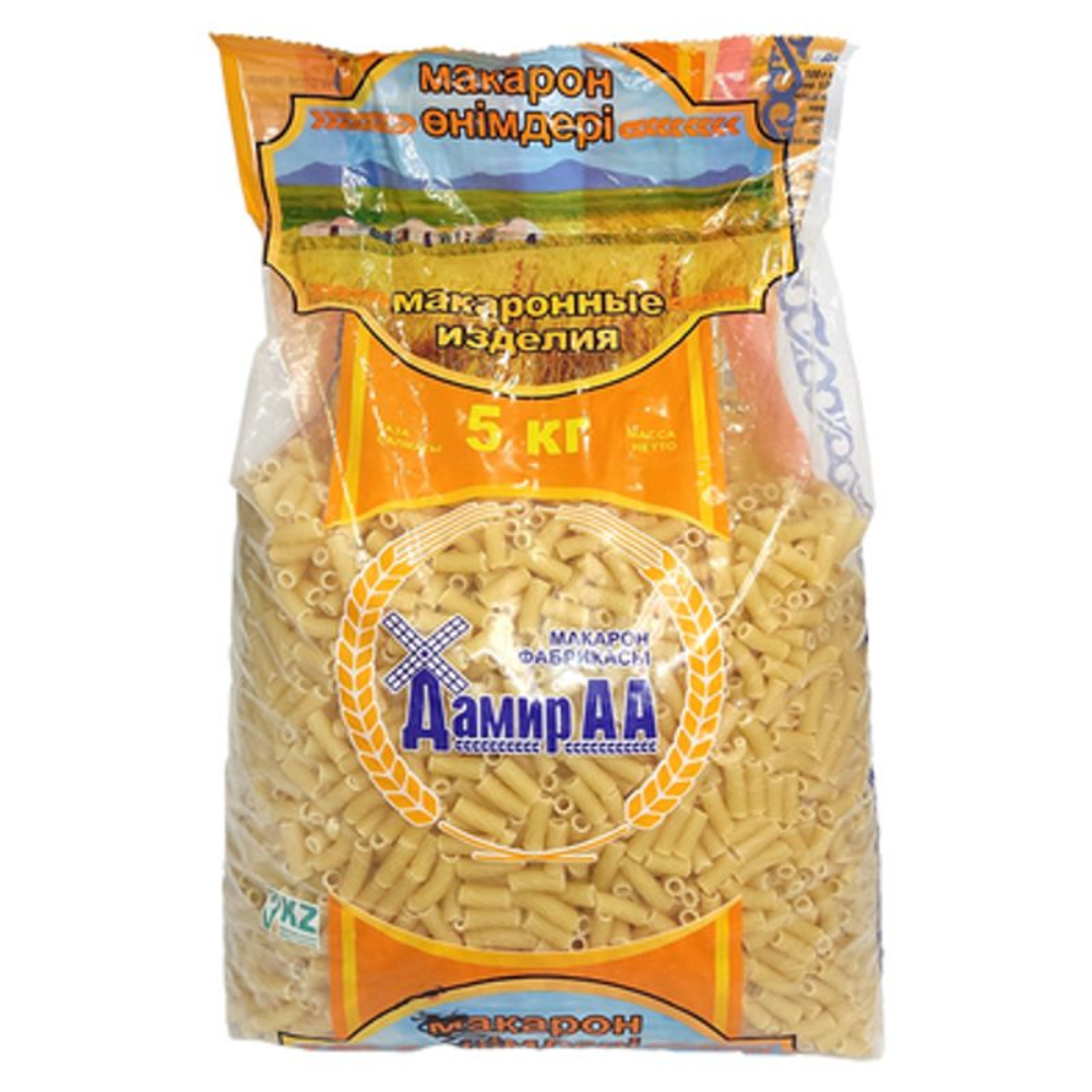 Макароны Дамир АА трубчатые 5 кг