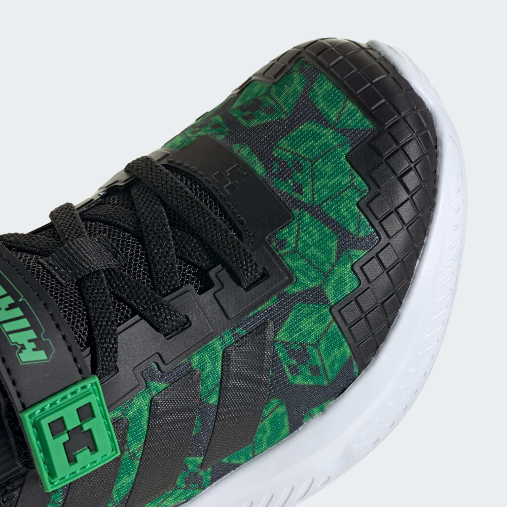 Adidas Кроссовки Minecraft Fortarun 4.0 для детей, черный