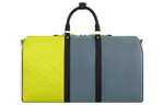 LOUIS VUITTON Keepall 50B Blue/Yellow