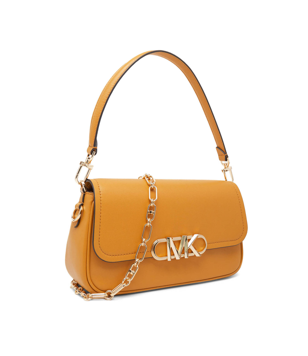 кожаная сумка-мессенджер Michael Kors - оранжевый(30F2G7PC2L)