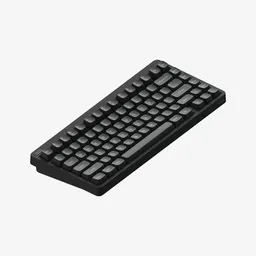 NuPhy Node 75 High Ink Gray — ракурс ¾