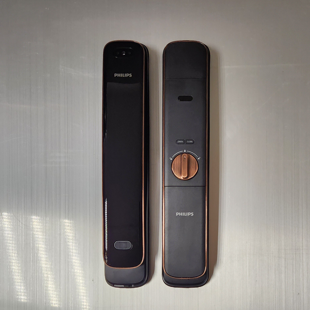 Электронный дверной замок PHILIPS EasyKey DDL702 Face ID (медный)