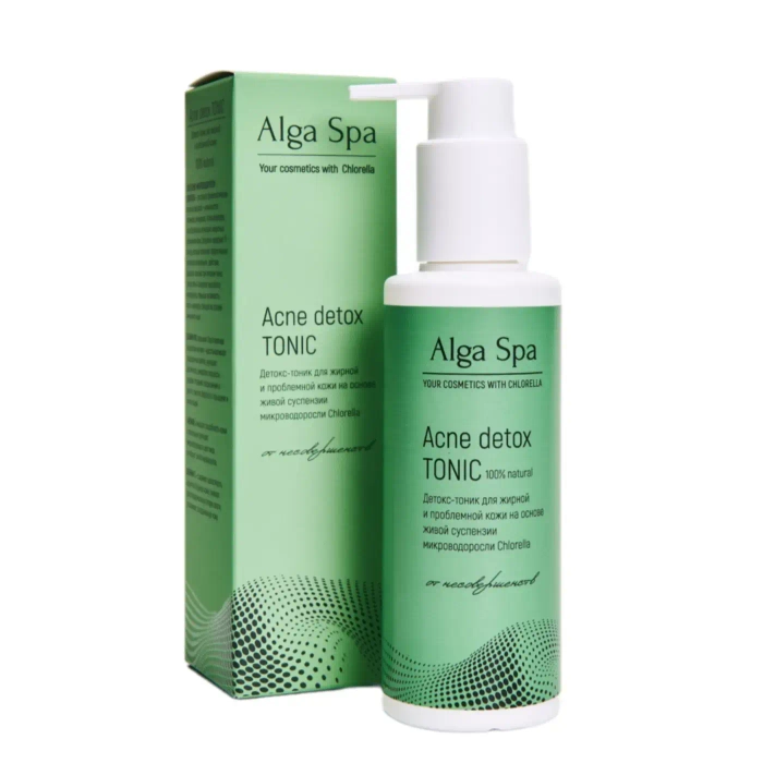 Детокс-тоник Alga Spa для жирной и проблемной кожи "Acne detox TONIC", 150мл