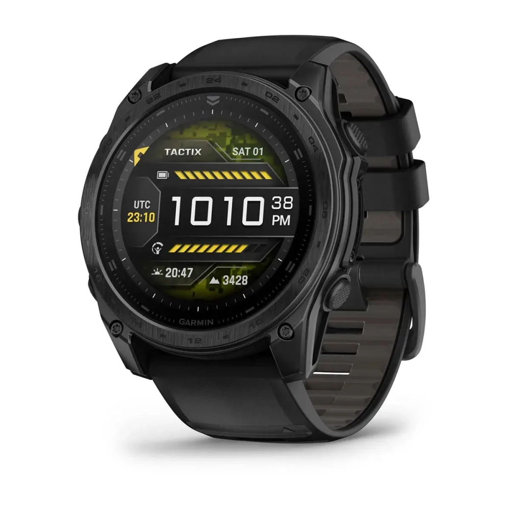 Garmin Tactix 8 51мм AMOLED с черным ремешком
