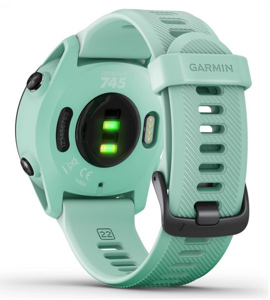 Умные часы Garmin Forerunner 745 NFC, мятный (neo tropic) (010-02445-11)