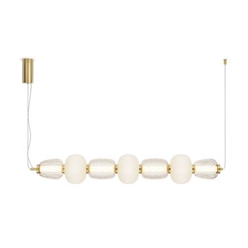 Подвесной светодиодный светильник 42W 3000К MOD267PL-L42G3K золото Pattern Maytoni