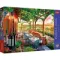 Pazl \ Puzzle \ Пазлы Puzzles - "1000 Premium Plus" - Tea Time: Italian Vineyard