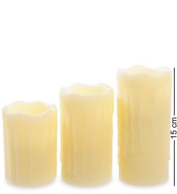 Bright LED-04 Набор светодиодных свечей (3шт.) с дистанционным управлением