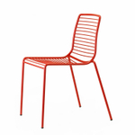 Стул металлический Scab Design Summer, красный