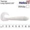 Твистер Helios Long Hybrid 3,55"/9,0 см White 7шт. (HS-15-001)