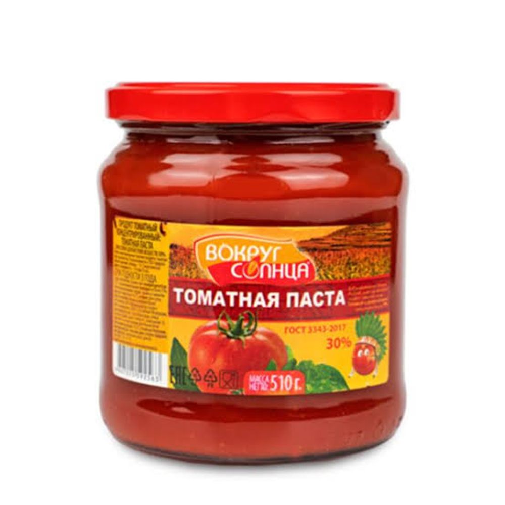 Паста томатная Вокруг солнца, 520 г
